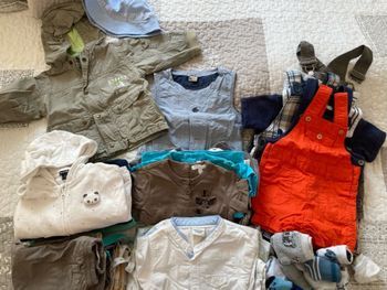 Lot vêtements garçon été T 6mois