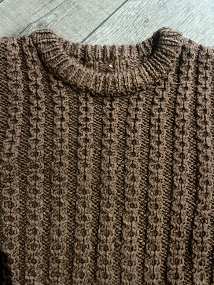 Pull grosse maille - photo numéro 4