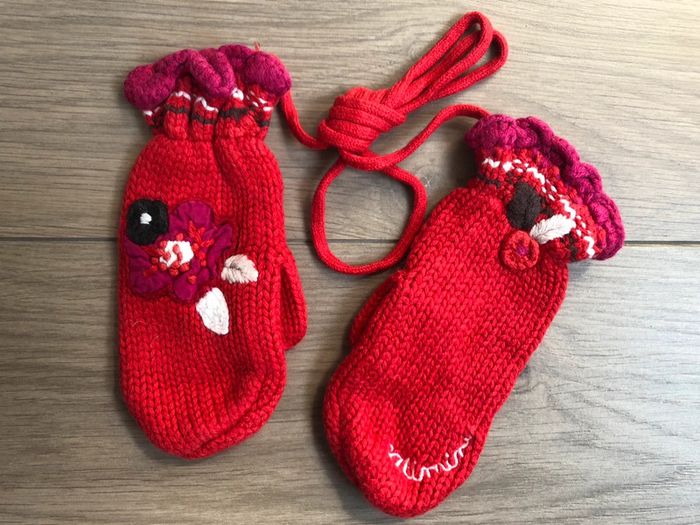 Ensemble bonnet, écharpe et moufles en laine et micro polaire Catimini T-2/3 ans - photo numéro 5