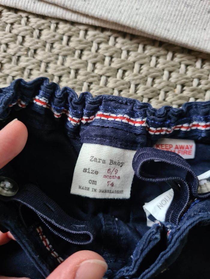 Ensemble sweet "bear" et pantalon bleu - 6/9mois - photo numéro 6