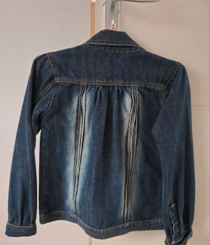 Veste en jean fille Okaidi - photo numéro 2