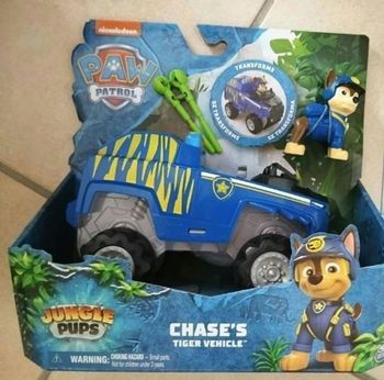 Chase et son véhicule jungle pups