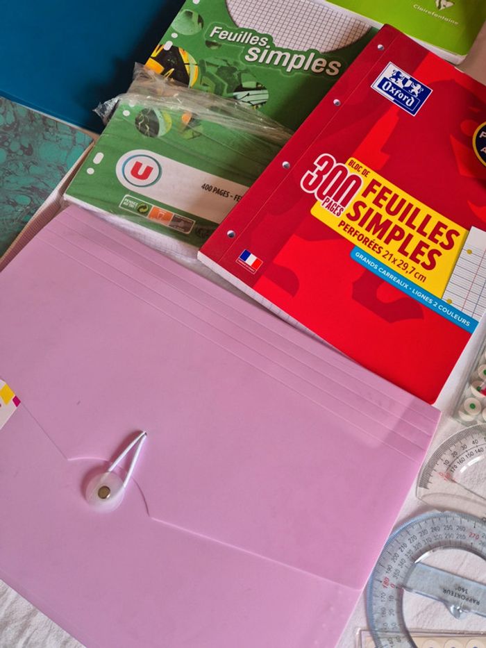 Lot fournitures scolaires - photo numéro 6