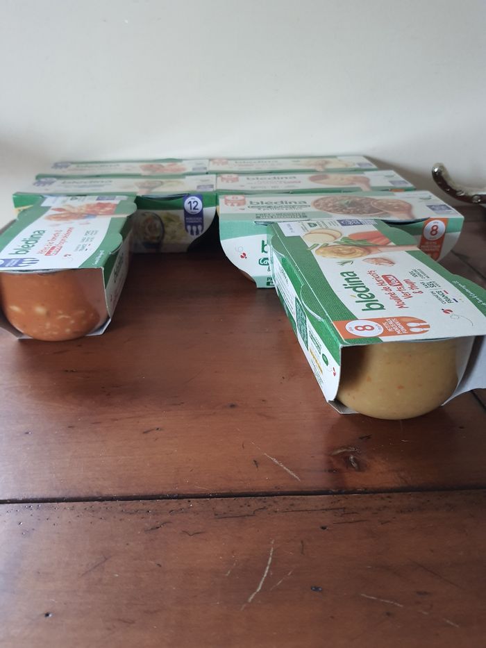 Lot de 7 packs de 2 bols repas Bledina - photo numéro 5