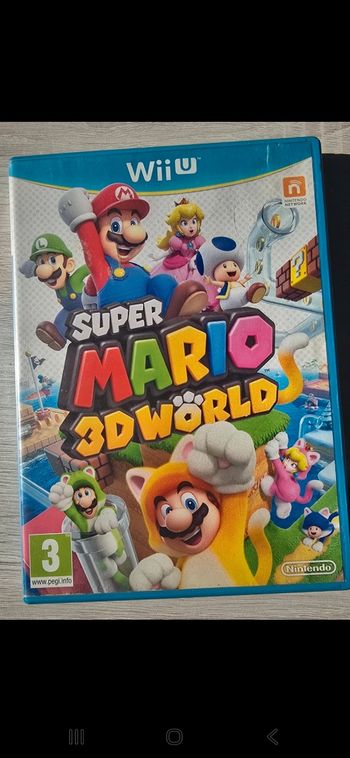 Jeu Wii U super mario 3D world