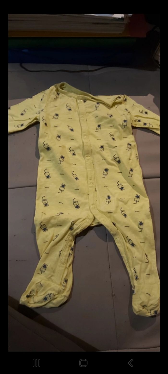 Pyjama ete bodie hiverd 3 mois gemo - photo numéro 4