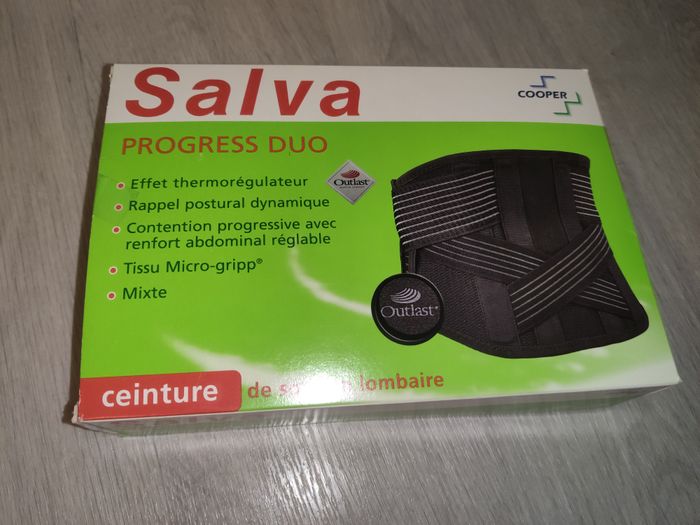 Ceinture soutien lombaire thermorégulation ajustable