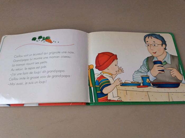 Caillou je n'ai pas faim chouette - photo numéro 7
