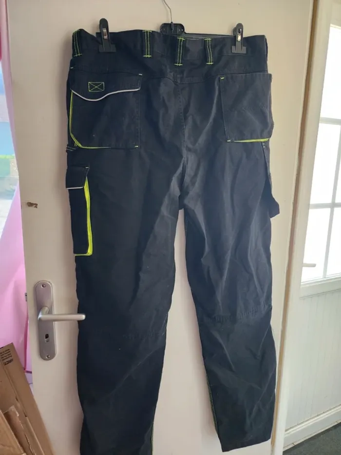 Pantalon de travail homme taille 46-48 - usé- parkside - photo numéro 4