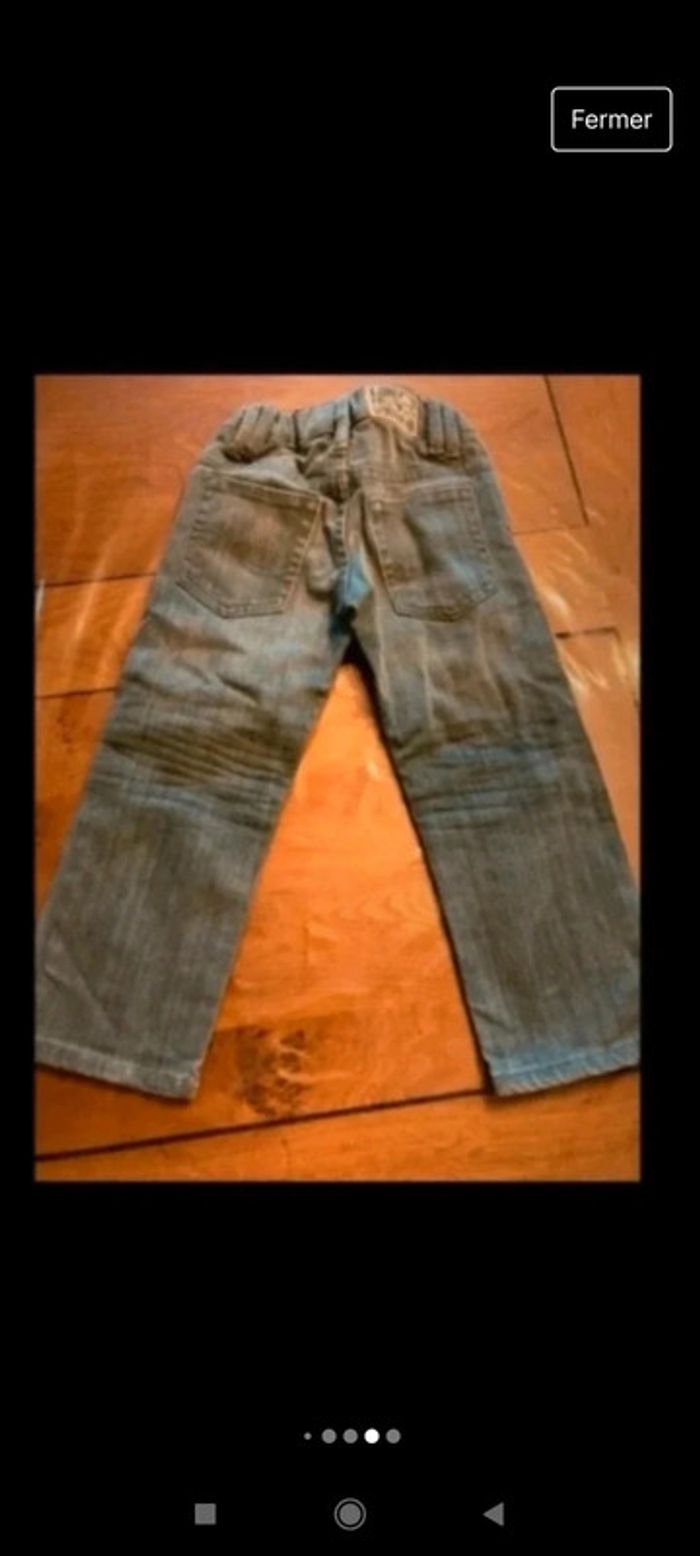 Lot 3 jeans coupe droite 3 ans - photo numéro 6