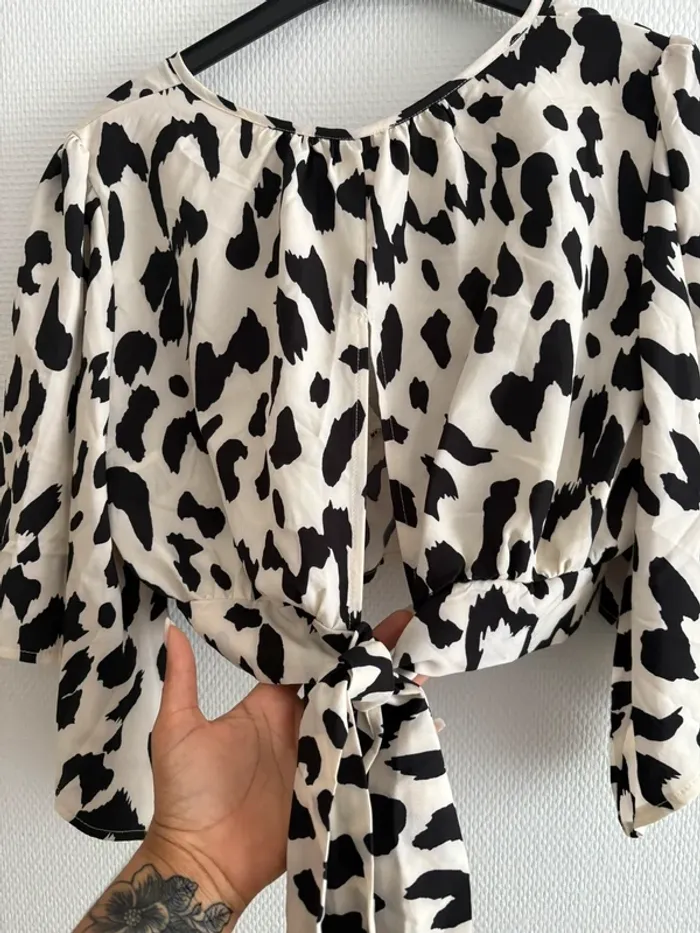 Blouse courte fluide - photo numéro 6