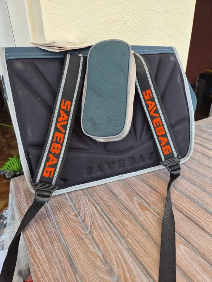 Lee cooper cartable et trousse vert foncé neuf - photo numéro 9