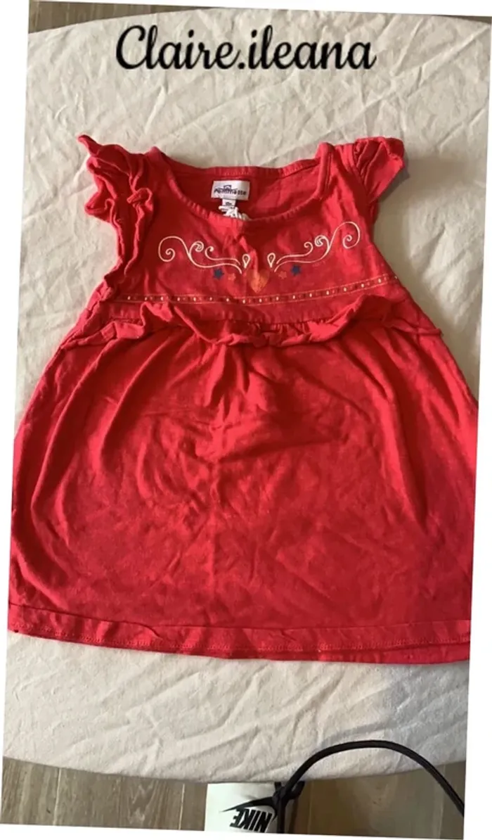 🛑robe rouge 12 mois 🛑