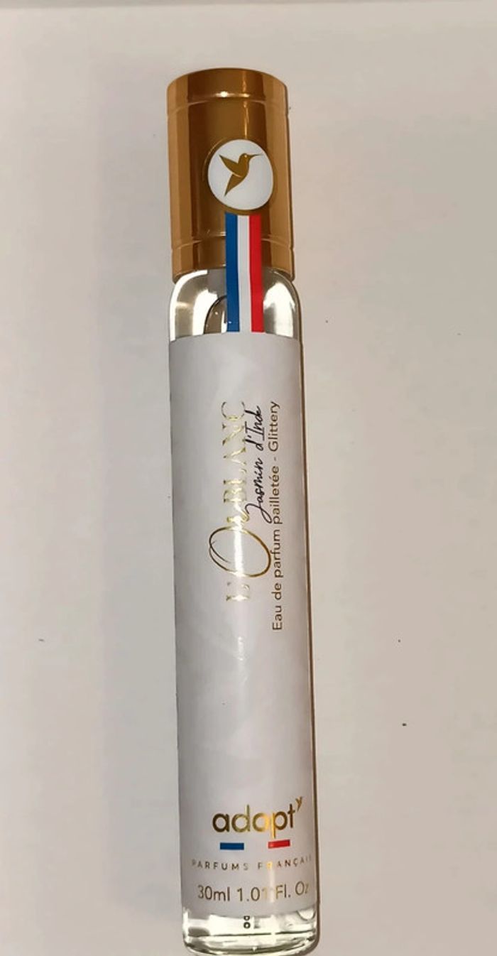 Eau de parfum pailletée l'or blanc - Adopt