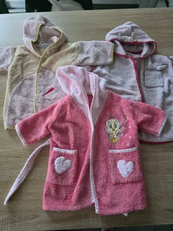 Lot peignoirs 6 mois