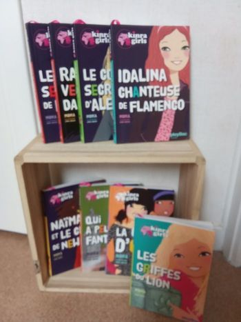 Livre roman fille kinra girls collection playback