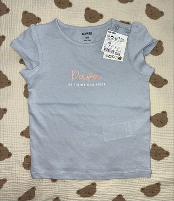 T-shirt taille 6 mois 