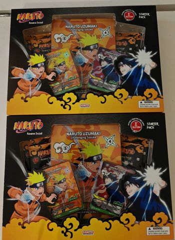 Lot de 2 coffrets Naruto first edition english
