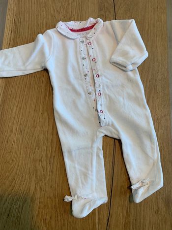 Pyjama velours 3 mois