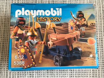 Playmobil 5388 - Soldats du Pharaon + Catapulte - History