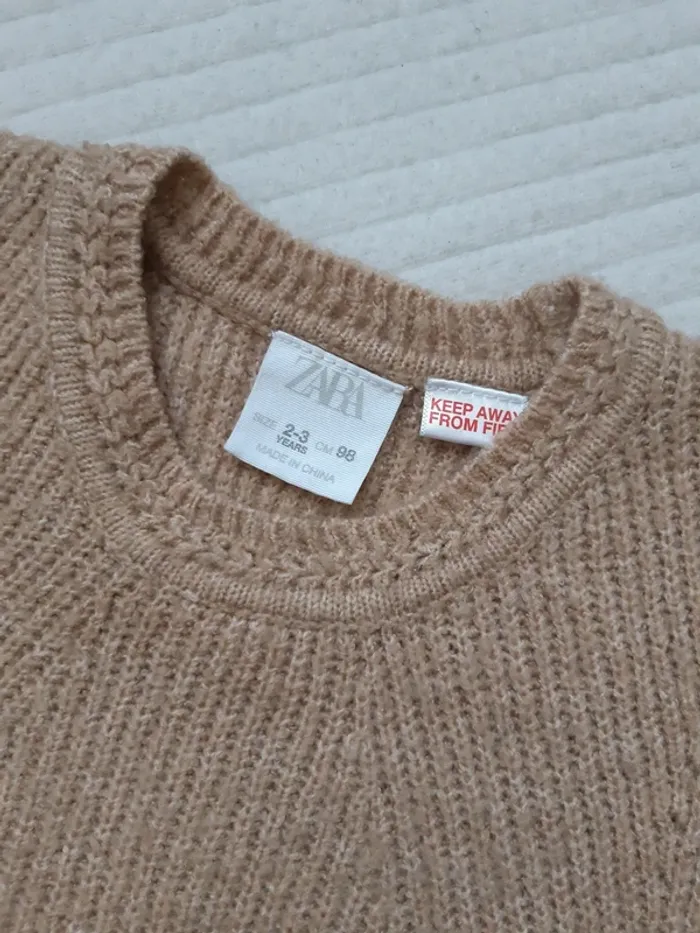Pull sans manche Zara 98 cm - photo numéro 3