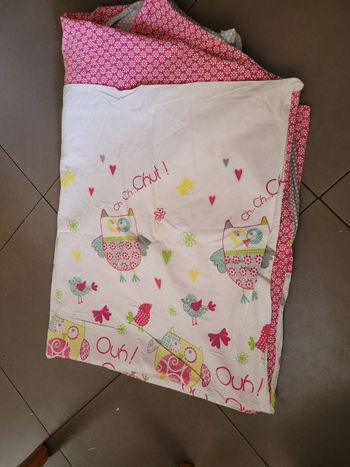 Housse de couette 120 x 140 cm Alinea avec taie d oreiller