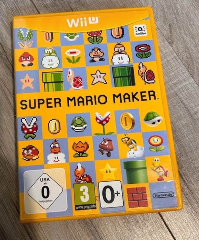 Super Mario maker wii u