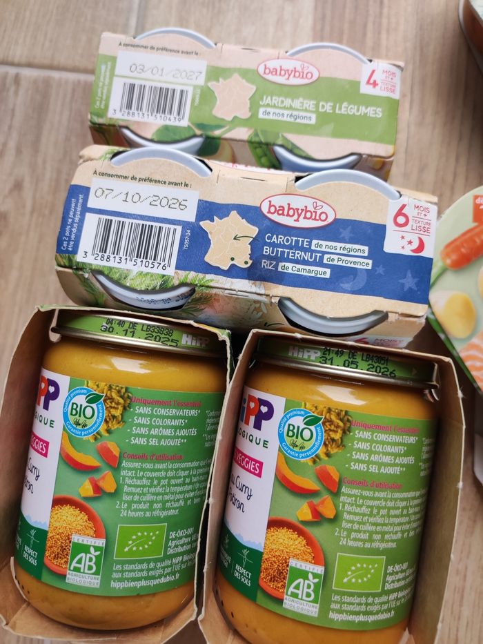 Lot repas bébé au - photo numéro 6