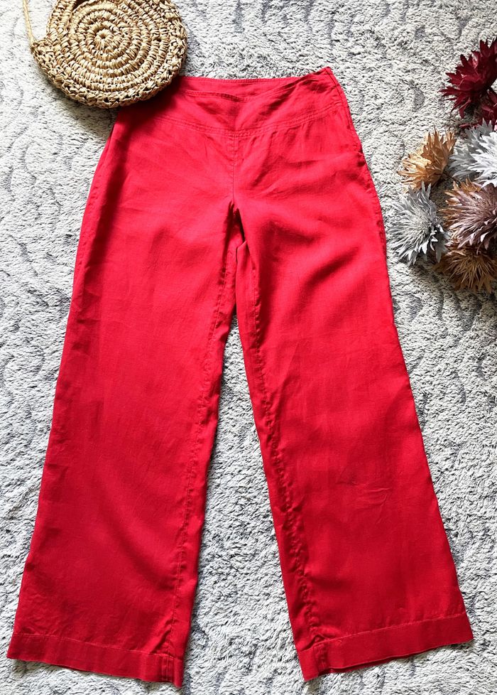Pantalon en lin H&M XS/34