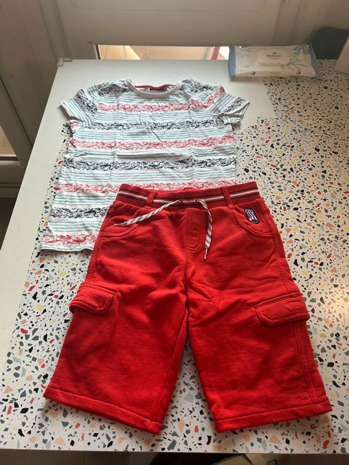 Ensemble short t-shirt sergent major