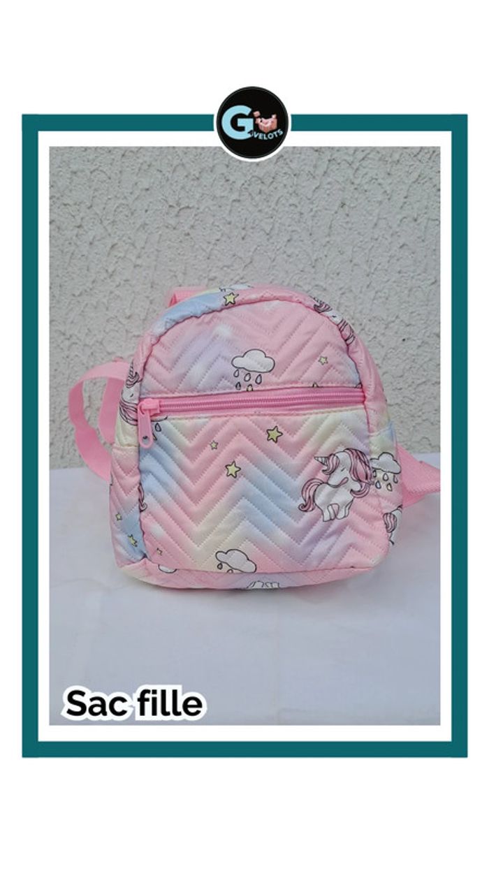 🦚Sac à dos fille