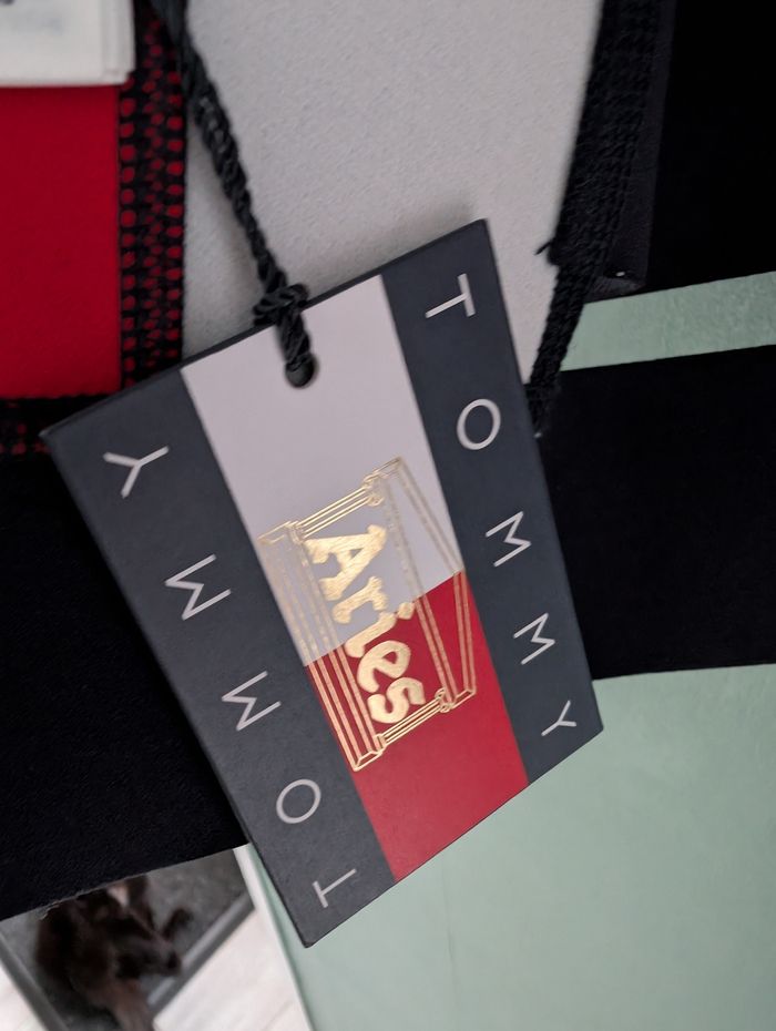 Tommy Hilfiger x Aries Engineered Knit Flag Top neuf avec étiquettes XS/S - photo numéro 5