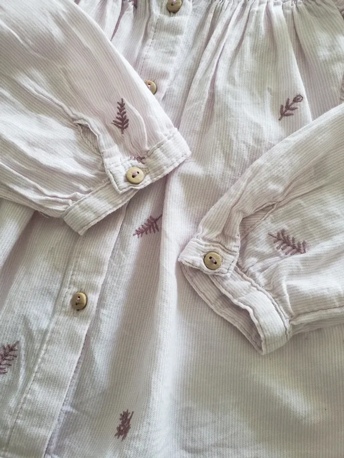 Chemisier léger à motifs Zara - photo numéro 3