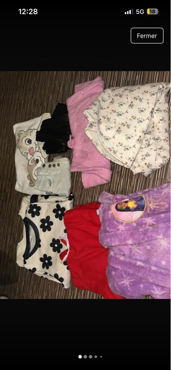 Lot de vêtements fille