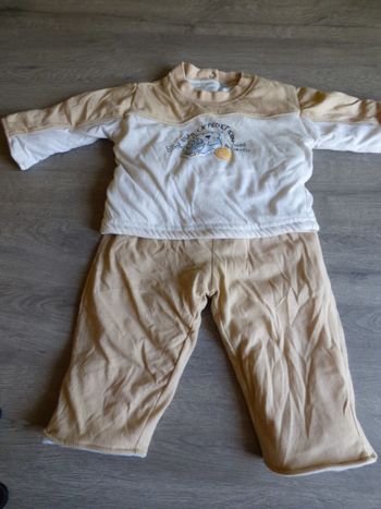 Ensemble hiver 3 mois garçon