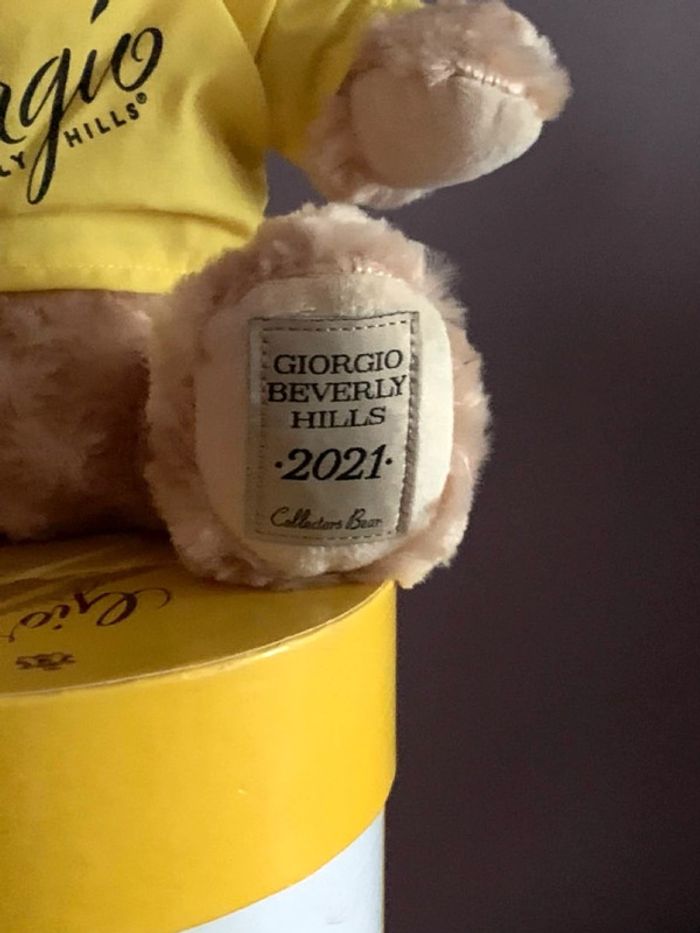 Ourson Giorgio Beverly Hills Année 2021 dans sa boite - photo numéro 3