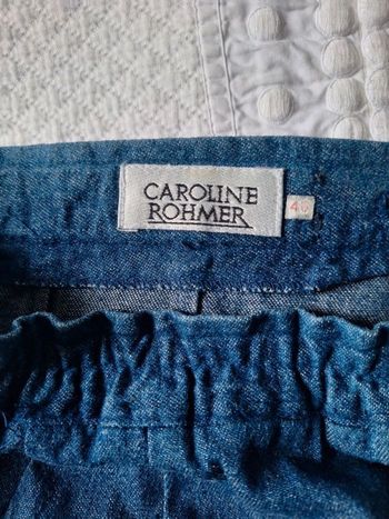 Jupe vintage Caroline Rhomer denim