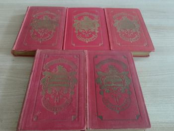Lot de 5 livres ancien, bibliothèque rose illustrée(1)