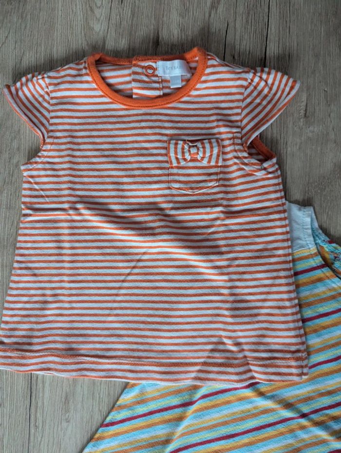 Lot de 2 t shirt 12 mois - photo numéro 2