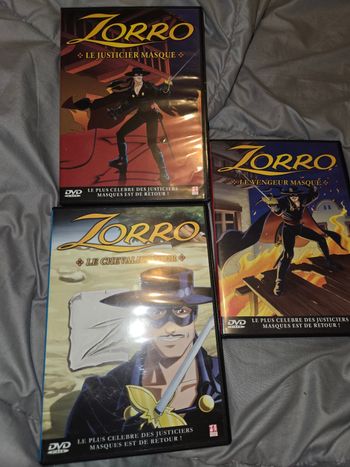 3 dvd zorro