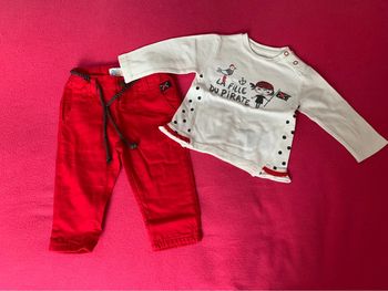 Ensemble LCDP 6 mois - 68cm