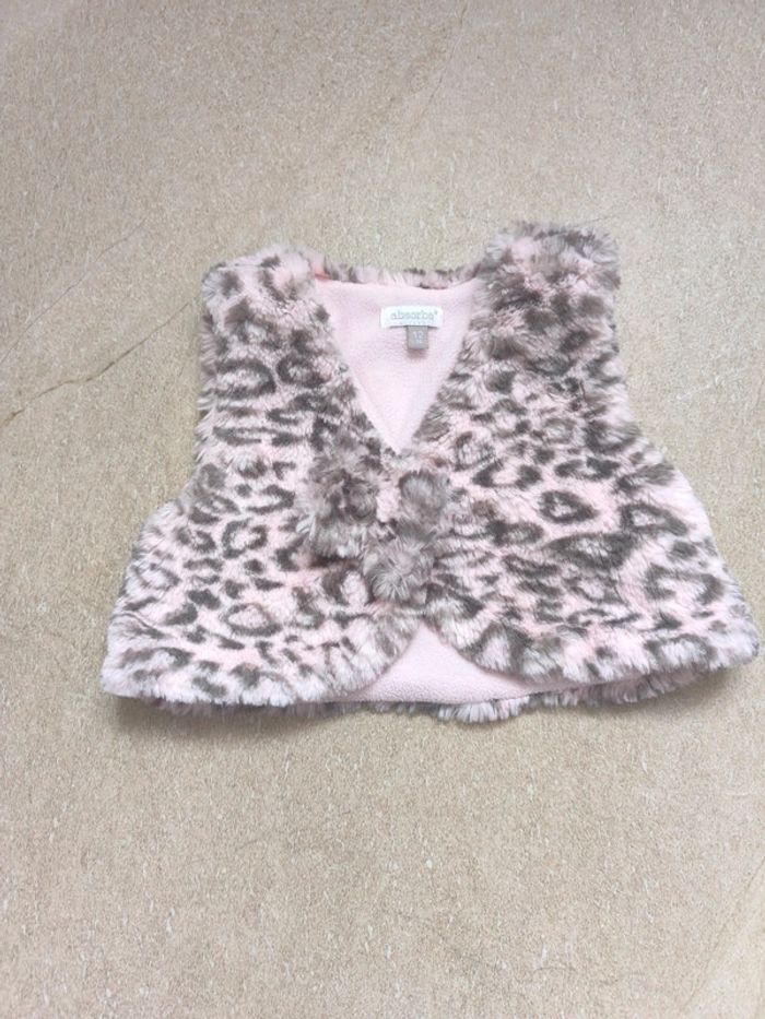 Veste gilet sans manches 12 mois