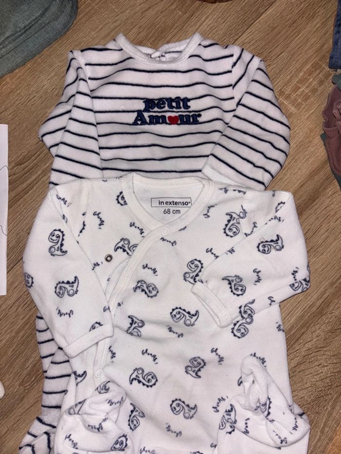 Pyjama velour 6 mois
