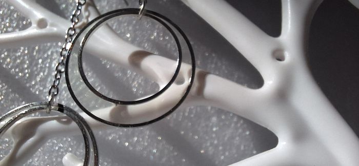 Boucles d'oreilles pendantes fait main - photo numéro 5