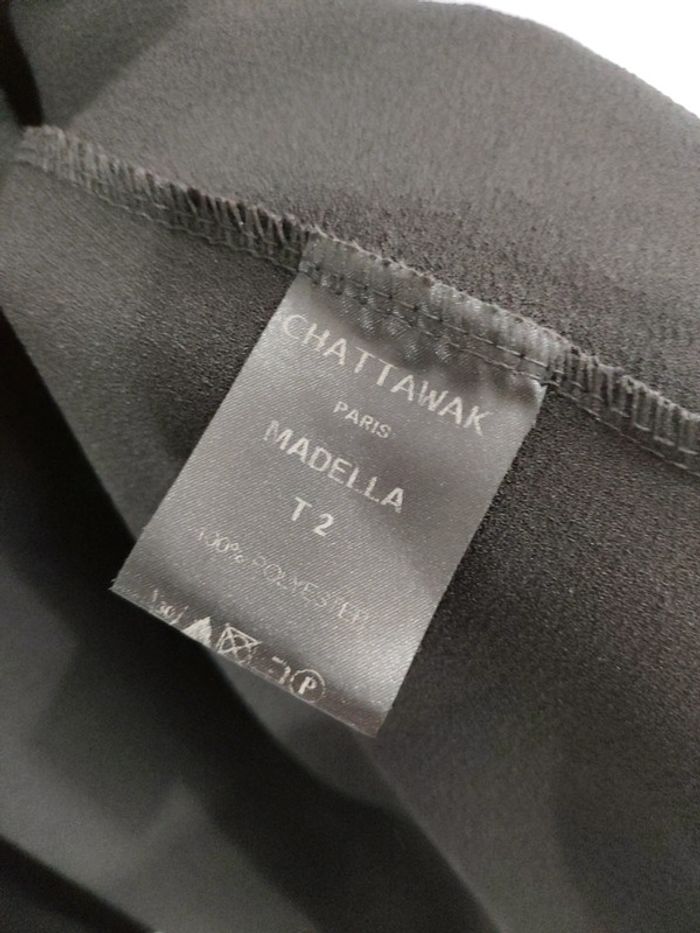 Magnifique Veste Chattawak noire modèle Madela neuve - photo numéro 5