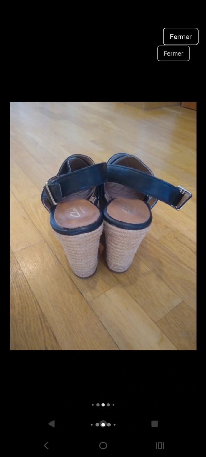 Magnifiques sandales en cuir Clarks - photo numéro 5