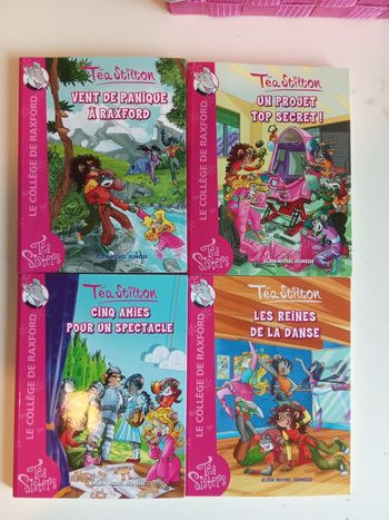 Livre roman fille Tea stilton, le collège de raccord Albin Michel Jeunesse