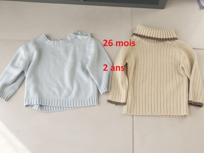 2 pulls 26 mois 2 ans