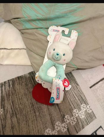 Hochet lapin les petit feeerique🐰