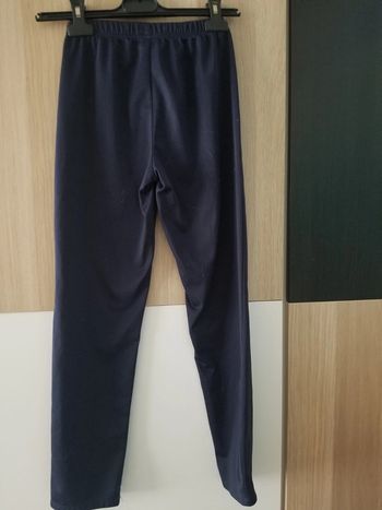 Survêtement bleu foncé brillant